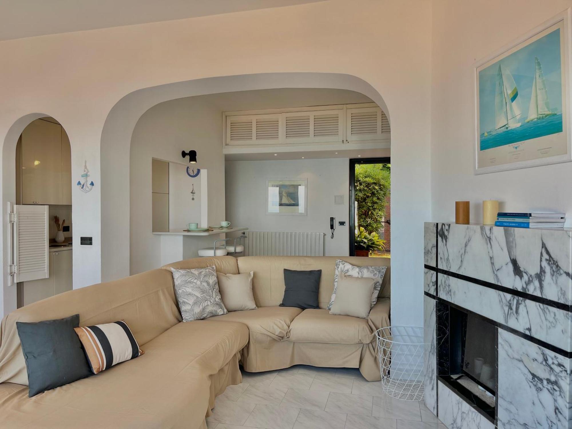 Porto Santo Stefano Vista Mare + Parcheggio Gratuito公寓 外观 照片